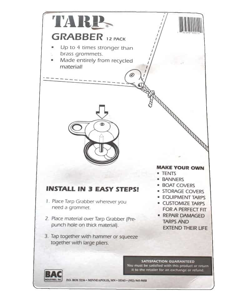 Tarp Grabber 12 pc/pk MP Canopies & Tarps, LLC