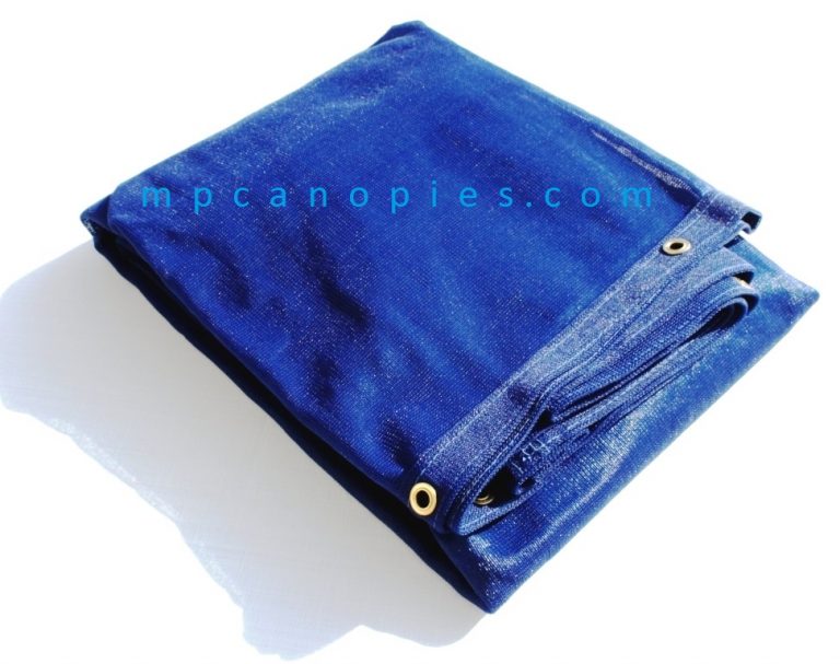 10 x 24 Blue Mesh Tarp MP Canopies & Tarps, LLC