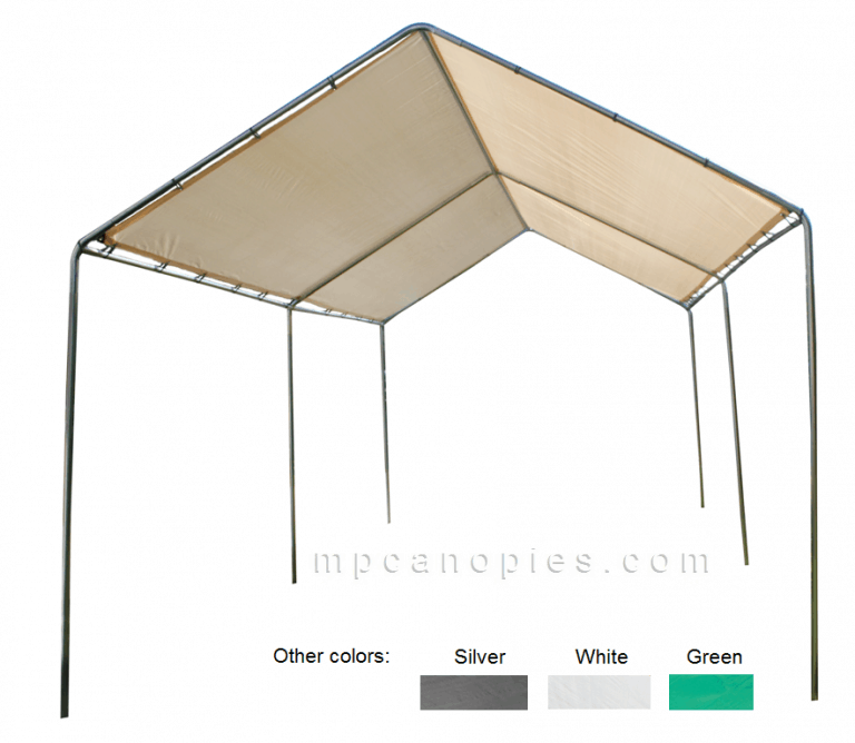 12 X 20 CANOPY 13/8" 16 Gauge, Galvanized Steel (WILL CALL ONLY) MP